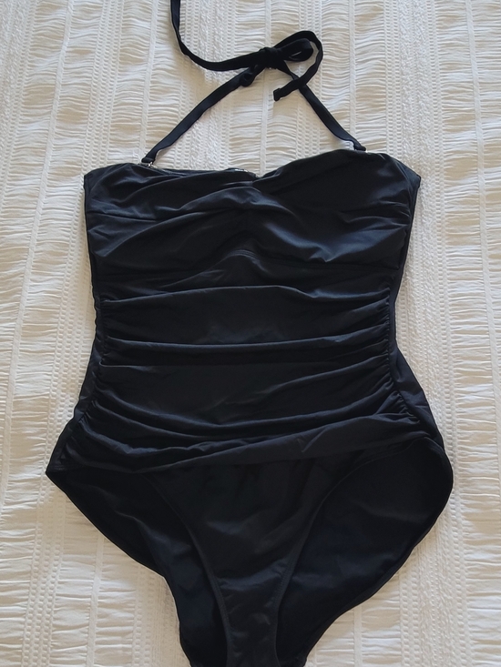 Ralph Lauren Other - Ralph Lauren Black Ruched One-Piece Swimsuit